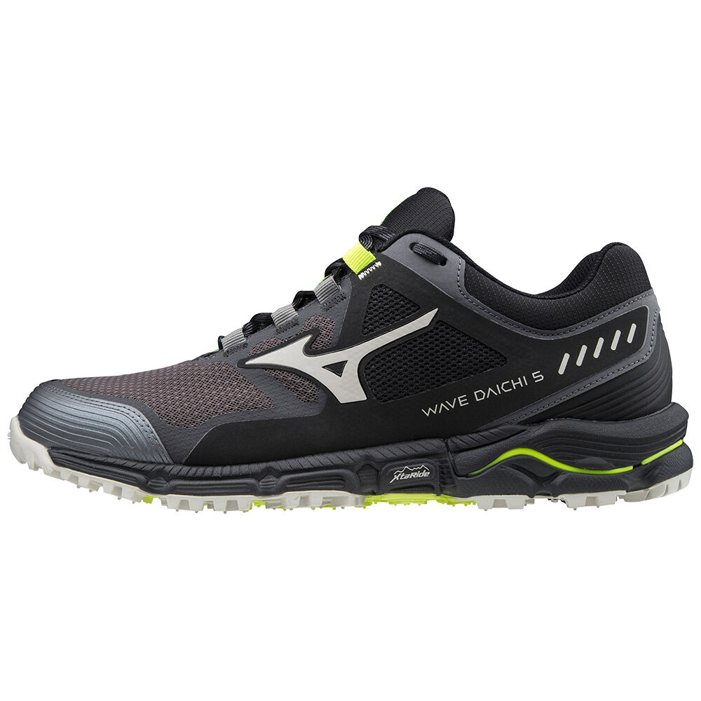 Tenis Para Trilha Mizuno Wave Daichi 5 - Homem - Pretas - OCFXL8461